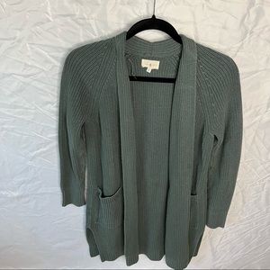 Lou & grey cardigan sea foam green - small